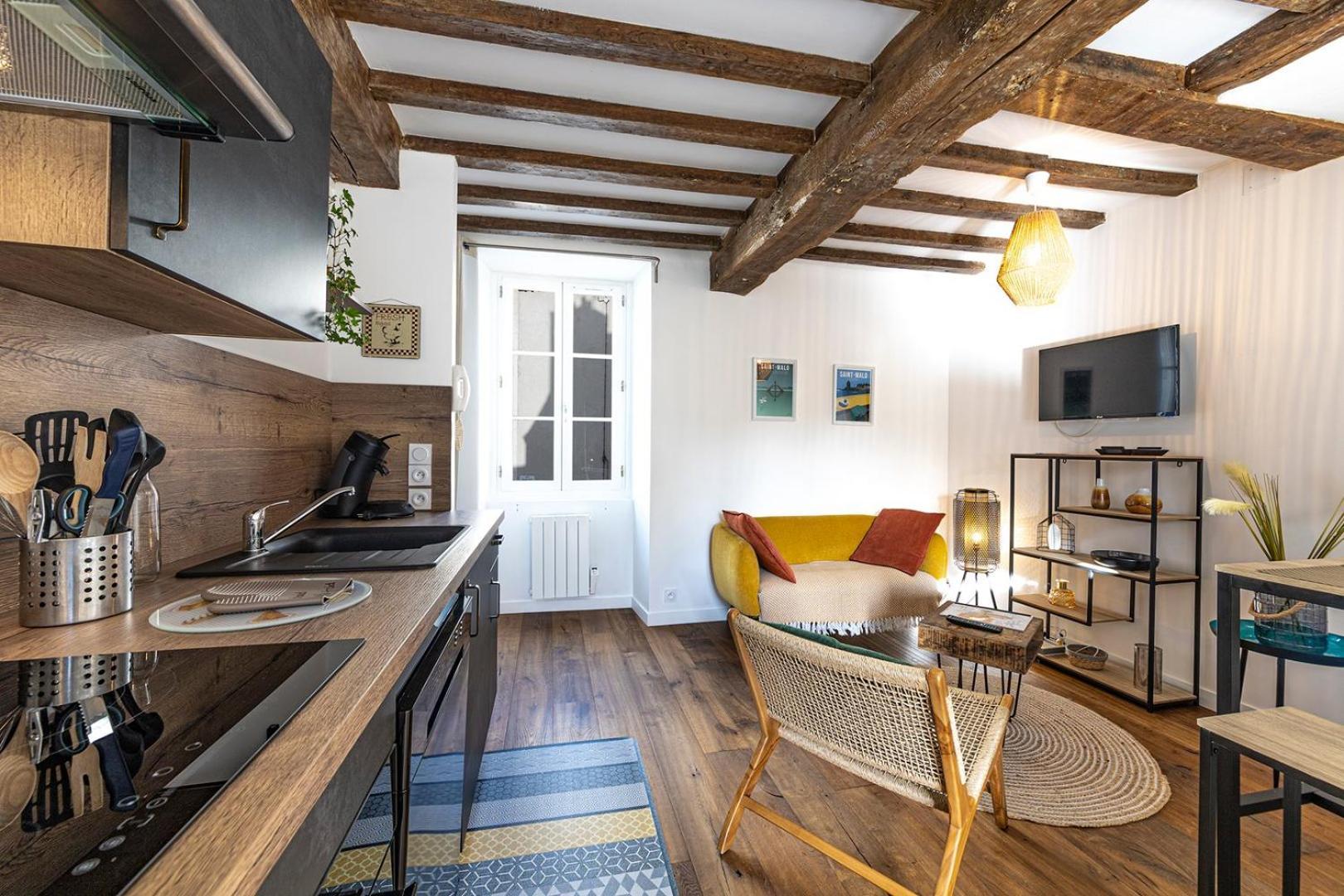 Le Petit Vauban - Petit Cocon Renove - Proche Appartement Saint-Malo Buitenkant foto